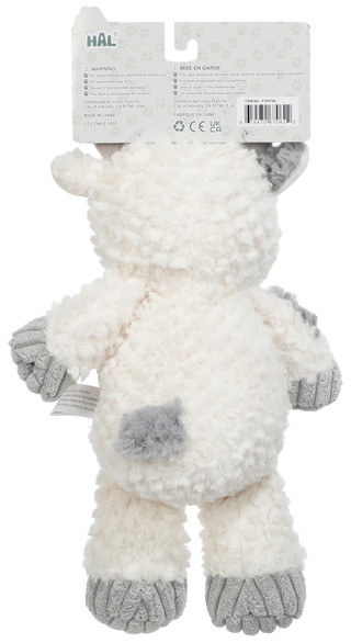 Thumbnail 2: Hal 12 In Ultrasoft Cow Dog Toy 