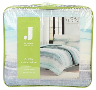 Thumbnail 1: J. Queen New York Full/Queen Size 7 Pc Comforter Set 