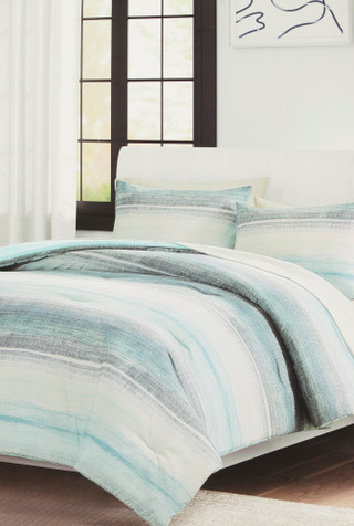 Thumbnail 3: J. Queen New York King Size 7 Pc Comforter Set 