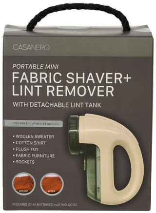 Thumbnail 1: CASANERO Portable Mini Fabric Shaver + Lint Remover 