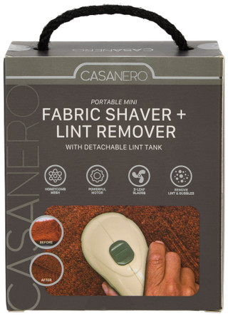 Thumbnail 2: CASANERO Portable Mini Fabric Shaver + Lint Remover 
