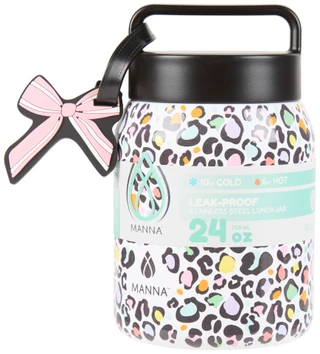 Thumbnail 3: Manna 24 oz Leak-Proof Stainless Steel Lunch Jar 