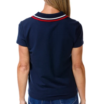 Thumbnail 3: Cable & Gauge Studio Women's Short Sleeve Polo Shirt 