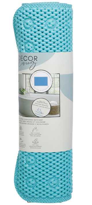 Thumbnail 1: Decor Living Extra Large Cushioned Bath Mat 