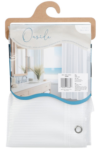 Thumbnail 2: Oaside Embossed Shower Curtain Liner 