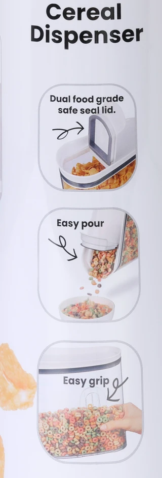 Thumbnail 4: Felli 16.9 Cup Cereal Snack Dispenser 