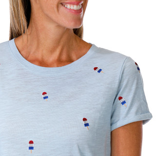 Thumbnail 3: Philosophy Women's Short Sleeve Popsicle Print Top  