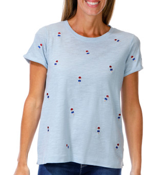 Thumbnail 1: Philosophy Women's Short Sleeve Popsicle Print Top  