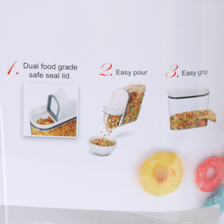 Thumbnail 3: Felli Cereal Dispenser & Storage Container 