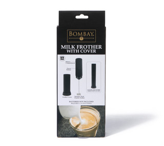 Thumbnail 2: Bombay Stainless Steel Battery Operated Milk Frother 
