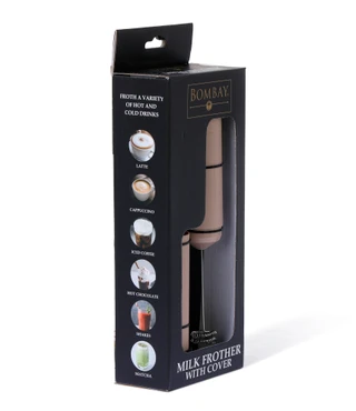 Thumbnail 3: Bombay Stainless Steel Battery Operated Milk Frother 