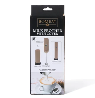 Thumbnail 4: Bombay Stainless Steel Battery Operated Milk Frother 