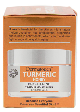 Thumbnail 2: Dermatouch 1.7 oz Turmeric Honey Brightening Moisturizer 