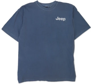 Thumbnail 1: Jedco Big Men's Americana Jeep with Flag Graphic Tee 
