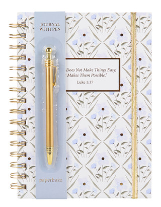 Thumbnail 1: Paperbuzz Spiral Journal w/ Pen 