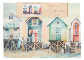 Thumbnail 1: Rockhill Home 6 Pk Coastal Home Placemats 