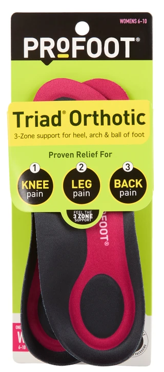 Thumbnail 1: PROFOOT Women's Triad Orthotic Insoles 