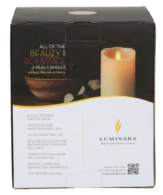 Thumbnail 2: Luminara Real Flame Effect Candle 
