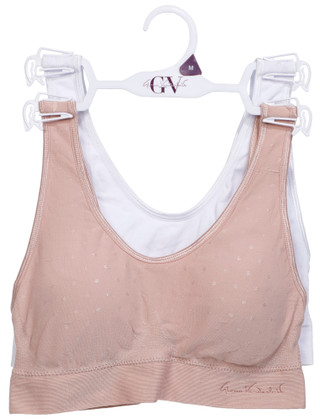 Thumbnail 1: Gloria Vanderbilt Womens 2-Pack Bras 