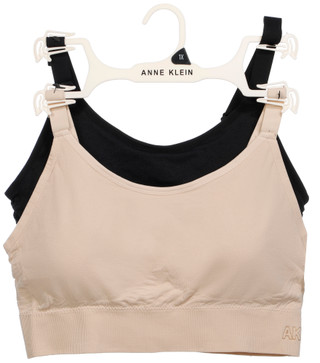 Thumbnail 1: ANNE KLEIN Women's Plus 2 Pk Comfort Bras 