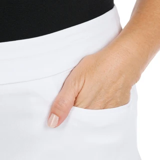 Thumbnail 2: Coral Bay Women's Plus Rhinestone Dolphin Hem Shorts 