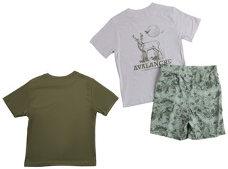 Thumbnail 3: AVALANCHE Boys 3 Pc Shorts Set 