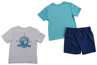Thumbnail 3: AVALANCHE Boys 3 Pc Shorts Set 