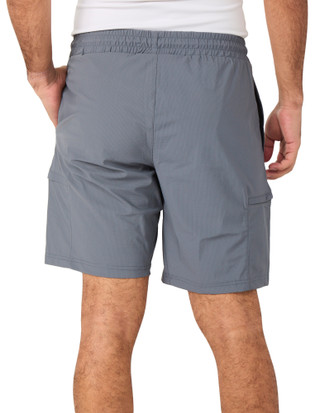 Thumbnail 6: AVALANCHE Men's Solid Stretch Shorts 