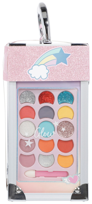 Thumbnail 2: Girls Makeup & Nail Train Case Set 