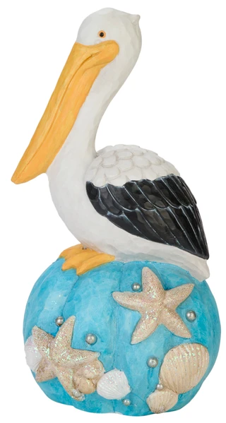 Thumbnail 2: Brighten the Season 18 in Pelican Pumpkin Home Accent 