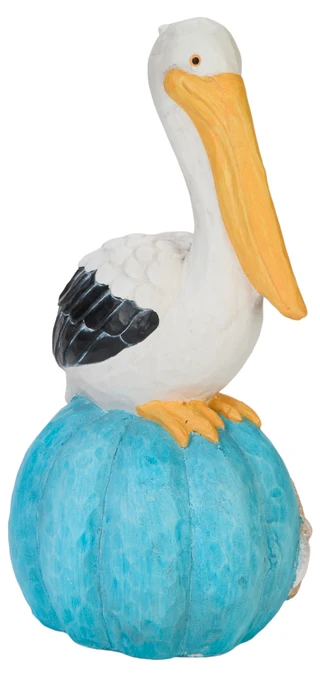 Thumbnail 3: Brighten the Season 18 in Pelican Pumpkin Home Accent 