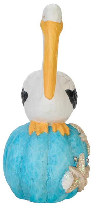 Thumbnail 1: Brighten the Season 18 in Pelican Pumpkin Home Accent 