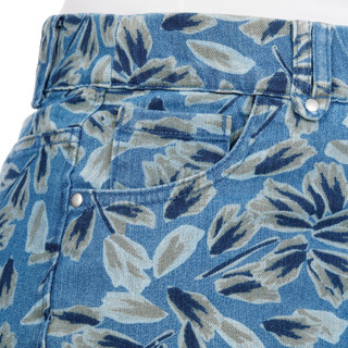Thumbnail 3: Coral Bay Plus Floral Denim Shorts 