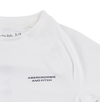Thumbnail 2: Abercrombie & Fitch Boys Swim Short Sleeve Rash Tee 