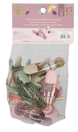 Thumbnail 2: CORE HOME 15 Pk Magnetic Bag Clips 