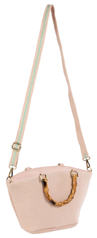 Thumbnail 2: AMERICA AND BEYOND Embellished Flamingo Mini Tote 