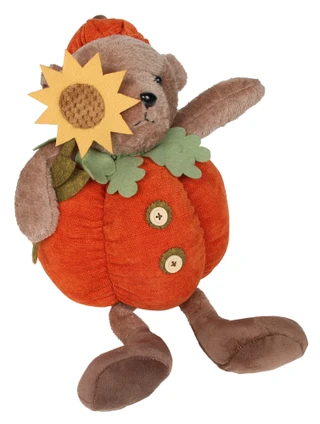 Thumbnail 1: Brighten the Season 20 in Harvest Bear Pumpkin Home Accent 