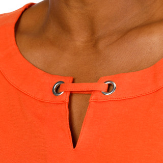 Thumbnail 3: Coral Bay Plus Split Grommet Neck Top 