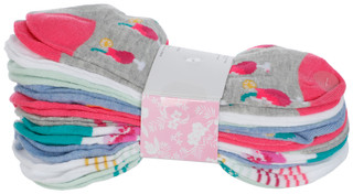 Thumbnail 2: Caribbean Joe Women's 10 Pk Low Cut Socks 