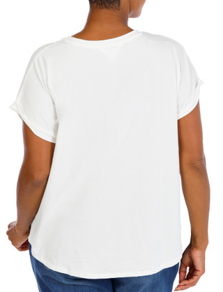 Thumbnail 2: Magical Season Plus Short Sleeve Game Day Vibes Top 