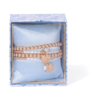 Thumbnail 1: ADRIENNE VITTADINI 2 Pk Sundollar Stretch Bracelets  