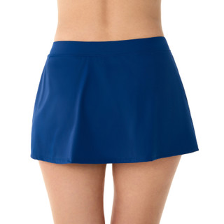 Thumbnail 3: American Beach Women's Solid Shaper Skirt Swim Bottoms 