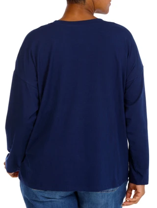 Thumbnail 2: Magical Season Plus Long Sleeve Go Team Top 