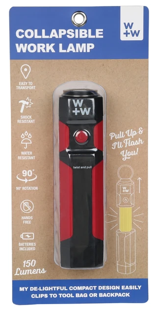 Thumbnail 1: W+W Collapsible Work Lamp 
