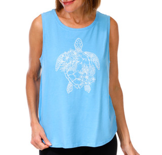 Thumbnail 1: REEL LEGENDS Women's Sleeveless Graphic Tank 
