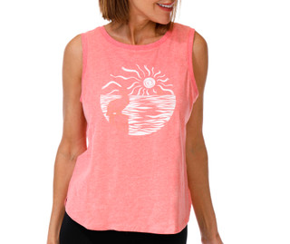 Thumbnail 1: REEL LEGENDS Women's Sleeveless Graphic Tank 