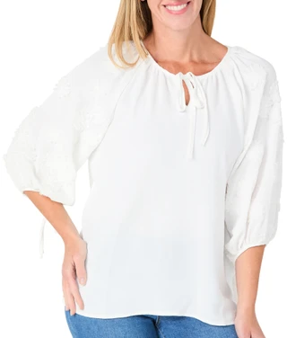 Thumbnail 1: Ana & Rose Women's 3/4 Sleeve Top 