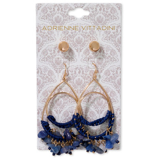 Thumbnail 1: ADRIENNE VITTADINI 2 Pk Earrings 