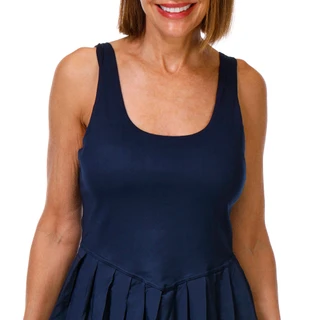 Thumbnail 3: Danskin Women's Sleeveless Active Pleated Court Dress 
