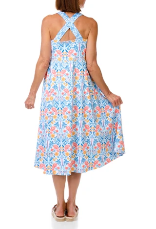 Thumbnail 2: REEL LEGENDS Women's Sleeveless BeachPro Performance Dress 